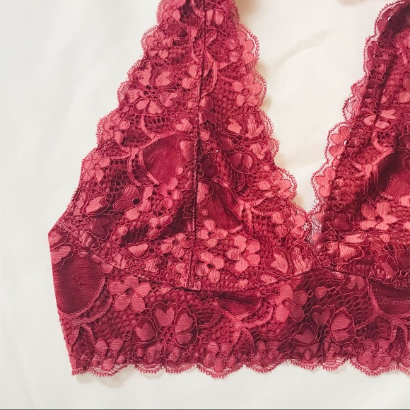 Lace Halter Bralette - Picture 2 of 3